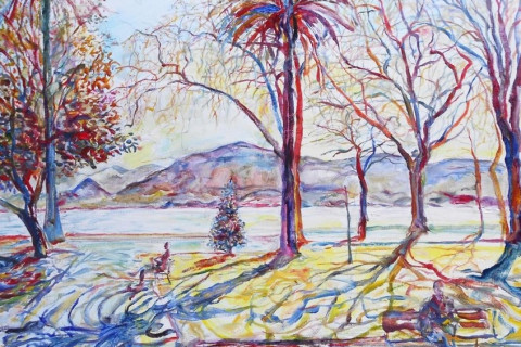 Jardines de Pereda y muelle Albareda