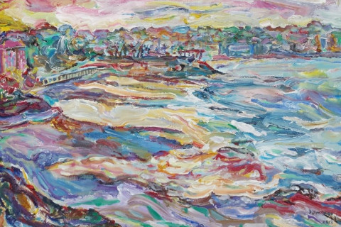 Sombras de el Sardinero en otoño